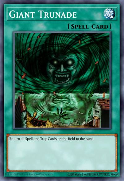 Giant Trunade Rare DB1-EN032 Dark Beginning 1 Yugioh card
