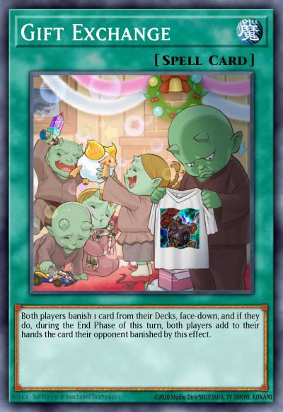 Gift Exchange Common MACR-EN090 Maximum Crisis Yugioh card