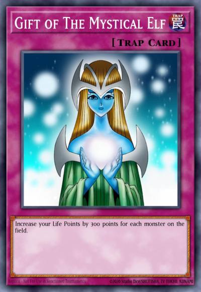 Gift of The Mystical Elf Ultra Rare KC01-EN054 25th Anniversary Ultimate Kaiba Set Yugioh card
