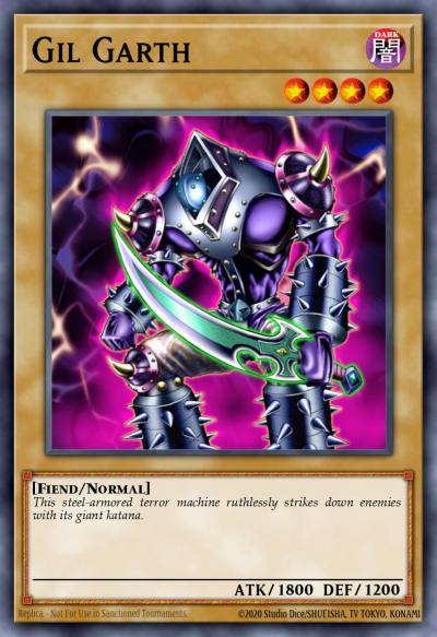 Gil Garth Common STAS-EN007 2-Player Starter Set Yugioh card