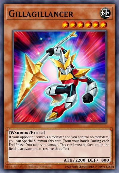 Gillagillancer Common MP14-EN187 2014 Mega-Tin Mega Pack Yugioh card
