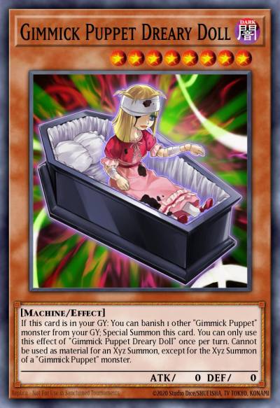 Gimmick Puppet Dreary Doll Common LED5-EN039 Legendary Duelists Immortal Destiny Yugioh card