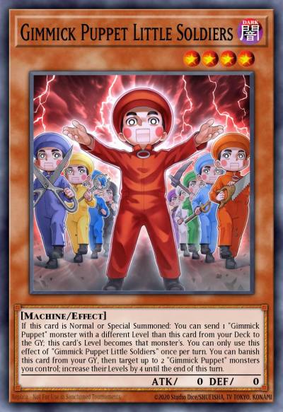 Gimmick Puppet Little Soldiers Common MP25-EN379 2025 Mega-Pack Tin Yugioh card
