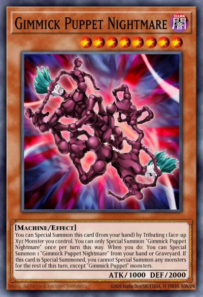 Gimmick Puppet Nightmare Ultra Rare BLC1-EN040 Battles of Legend Chapter 1 Yugioh card