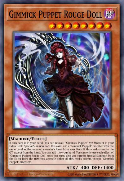 Gimmick Puppet Rouge Doll Common MP25-EN380 2025 Mega-Pack Tin Yugioh card