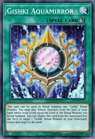 Gishki Aquamirror Duel Terminal Normal Parallel Rare DT05-EN091 Duel Terminal 5b Yugioh card