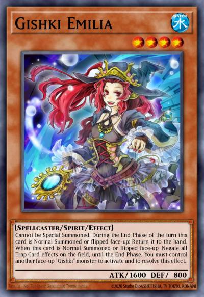 Gishki Emilia Duel Terminal Rare Parallel Rare DT06-EN077 Duel Terminal 6b Yugioh card