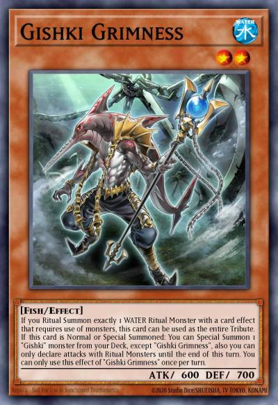 Gishki Grimness Ultra Rare MP24-EN171 25th Anniversary Tin Dueling Mirrors Yugioh card