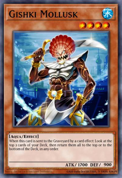 Gishki Mollusk Duel Terminal Normal Parallel Rare DT06-EN078 Duel Terminal 6b Yugioh card