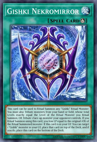Gishki Nekromirror Common PHHY-EN066 Photon Hypernova Yugioh card