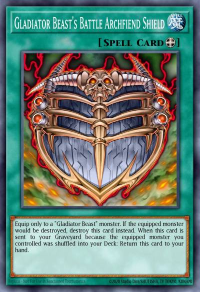 Gladiator Beasts Battle Archfiend Shield Common AP03-EN022 Astral Pack Three Yugioh card