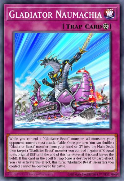 Gladiator Naumachia Common MP20-EN194 2020 Tin of Lost Memories Mega Pack Yugioh card