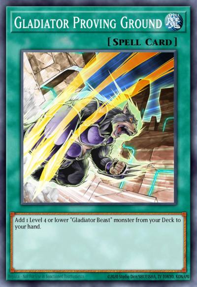Gladiator Proving Ground Rare LCGX-EN257 Legendary Collection 2 The Duel Academy Years Mega Pack Yugioh card