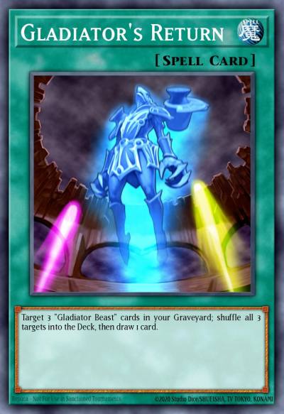 Gladiators Return Common GLAS-EN059 Gladiators Assault Yugioh card