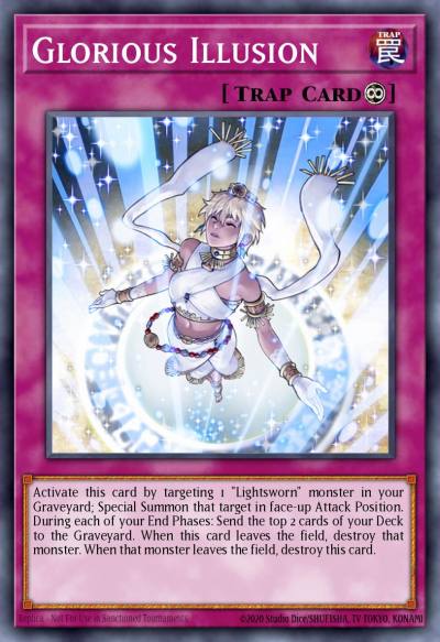 Glorious Illusion Rare DL14-EN017 Duelist League 14 participation cards Yugioh card