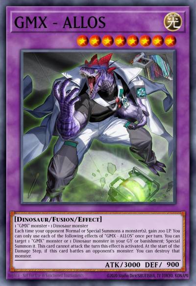GMX - ALLOS Common BPRO-EN094 Burst Protocol Yugioh card