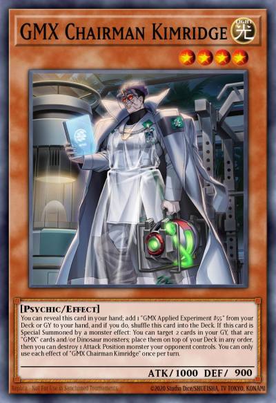 GMX Chairman Kimridge Common BPRO-EN091 Burst Protocol Yugioh card