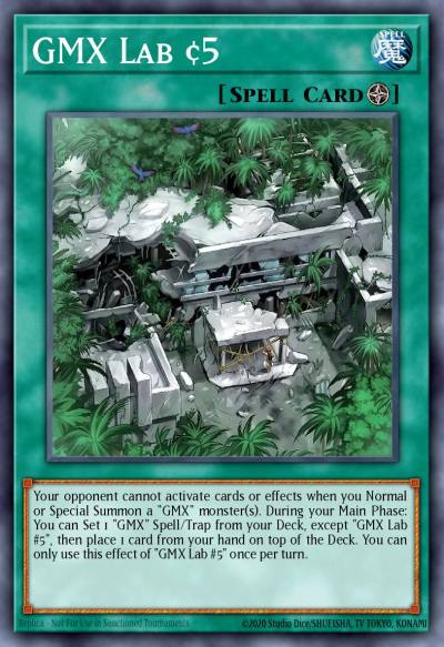 GMX Lab #5 Super Rare BLZD-EN095 Blazing Dominion Yugioh card