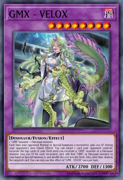 GMX - VELOX Super Rare BPRO-EN095 Burst Protocol Yugioh card