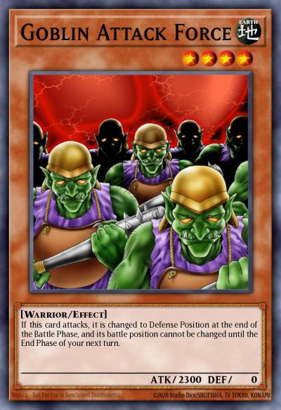 Goblin Attack Force Common BP02-EN008 Battle Pack 2 War of the Giants Yugioh card
