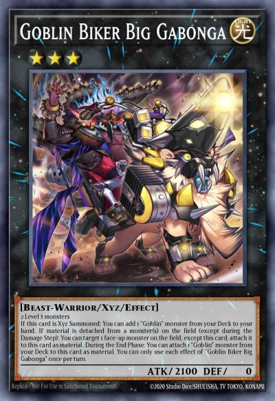Goblin Biker Big Gabonga Starlight Rare MP25-EN002 2025 Mega-Pack Tin Yugioh card