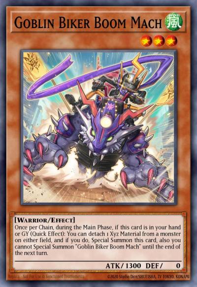 Goblin Biker Boom Mach Ultra Rare MP25-EN154 2025 Mega-Pack Tin Yugioh card