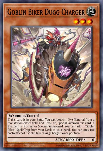Goblin Biker Dugg Charger Prismatic Secret Rare MP25-EN051 2025 Mega-Pack Tin Yugioh card