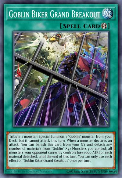 Goblin Biker Grand Breakout Ultra Rare MP25-EN251 2025 Mega-Pack Tin Yugioh card