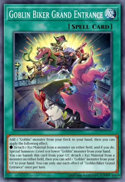 Goblin Biker Grand Entrance Prismatic Secret Rare MP25-EN056 2025 Mega-Pack Tin Yugioh card