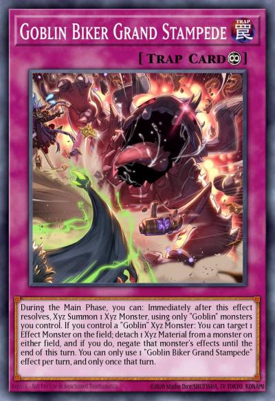 Goblin Biker Grand Stampede Ultra Rare MP25-EN173 2025 Mega-Pack Tin Yugioh card