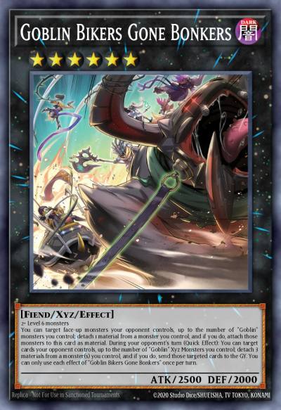 Goblin Bikers Gone Bonkers Quarter Century Secret Rare SUDA-EN044 Supreme Darkness Yugioh card