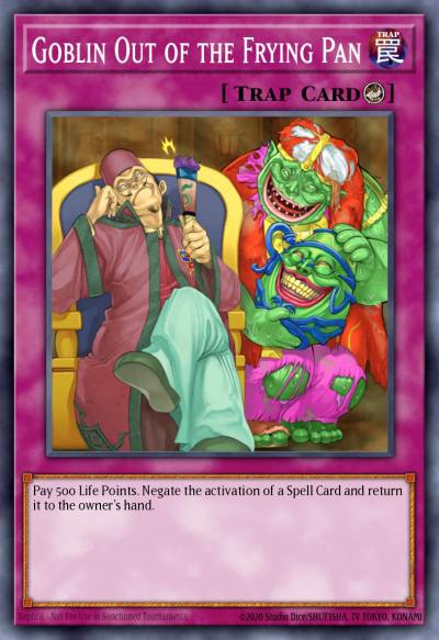 Goblin Out of the Frying Pan Rare DR04-EN179 Dark Revelation Volume 4 Yugioh card