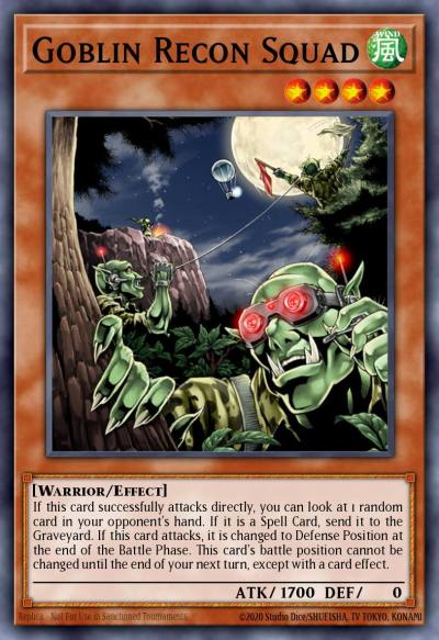 Goblin Recon Squad Common LODT-EN033 Light of Destruction Yugioh card