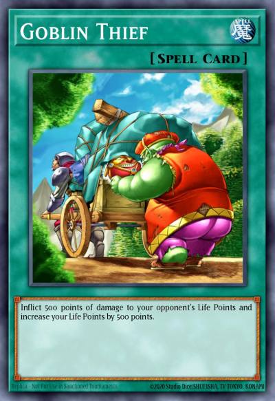 Goblin Thief Common AST-045 Ancient Sanctuary Yugioh card