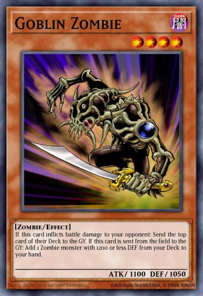 Goblin Zombie Super Rare CRMS-ENSE2 Crimson Crisis Special Edition Yugioh card