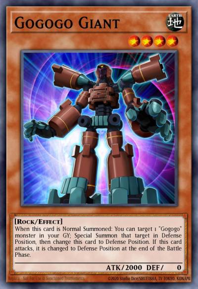 Gogogo Giant Common LED6-EN041 Legendary Duelists Magical Hero Yugioh card