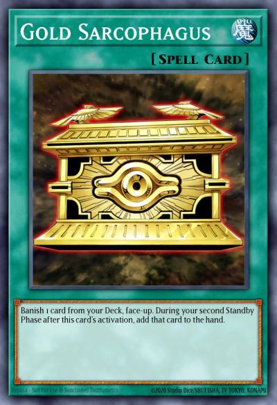 Gold Sarcophagus Collector's Rare RA02-EN052 25th Anniversary Rarity Collection II Yugioh card