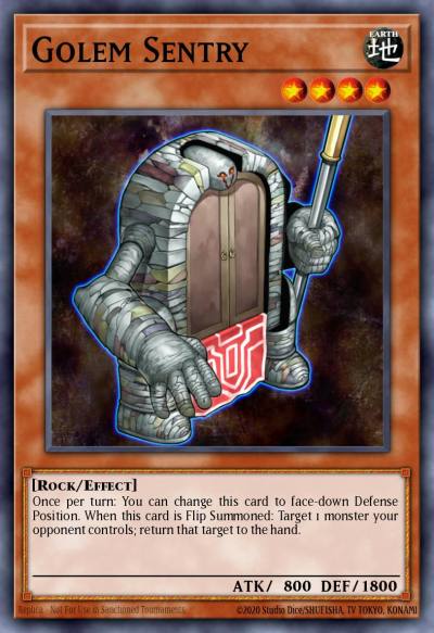 Golem Sentry Common DR3-EN145 Dark Revelation Volume 3 Yugioh card