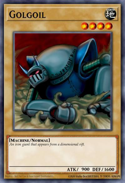 Golgoil Common SBC1-ENE10 Speed Duel Streets of Battle City Yugioh card