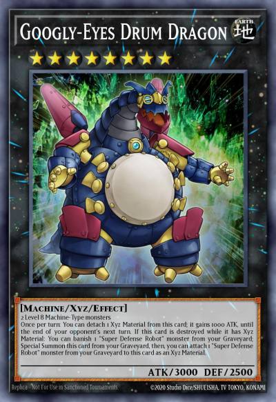 Googly-Eyes Drum Dragon Common MP14-EN098 2014 Mega-Tin Mega Pack Yugioh card