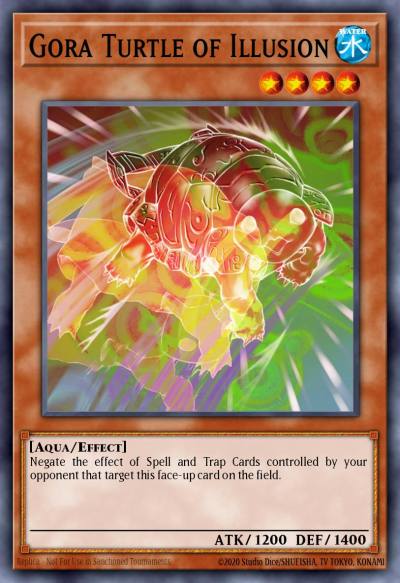 Gora Turtle of Illusion Common DR2-EN067 Dark Revelation Volume 2 Yugioh card
