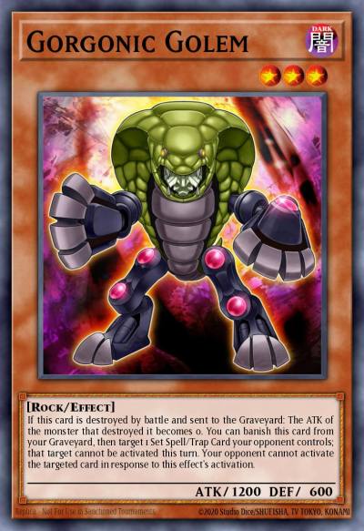 Gorgonic Golem Common MP14-EN192 2014 Mega-Tin Mega Pack Yugioh card
