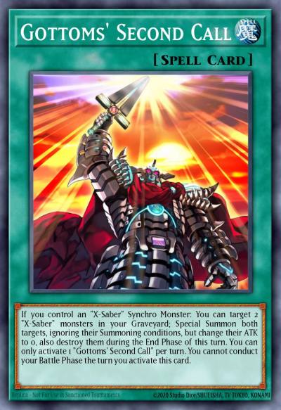 Gottoms Second Call Rare SECE-EN056 Secrets of Eternity Yugioh card