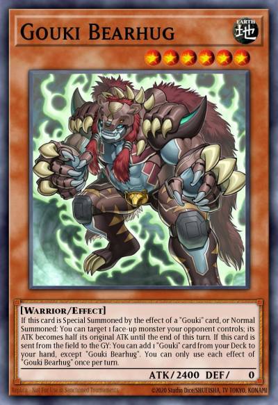 Gouki Bearhug Common MP19-EN007 2019 Gold Sarcophagus Tin Mega Pack Yugioh card