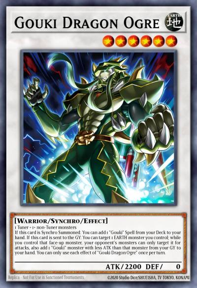 Gouki Dragon Ogre Common DOOD-EN041 Doom of Dimensions Yugioh card