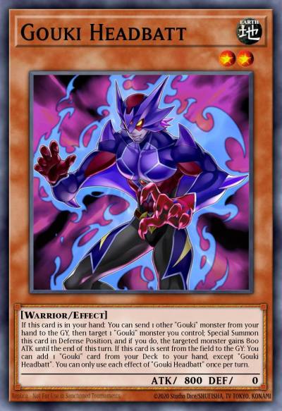 Gouki Headbatt Common MP18-EN108 2018 Mega-Tin Mega Pack Yugioh card