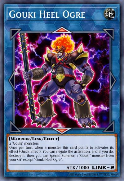 Gouki Heel Ogre Common MP19-EN101 2019 Gold Sarcophagus Tin Mega Pack Yugioh card