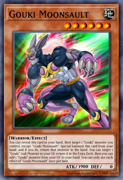 Gouki Moonsault Common MP19-EN074 2019 Gold Sarcophagus Tin Mega Pack Yugioh card