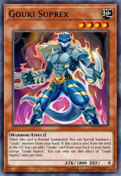 Gouki Suprex Rare MP18-EN039 2018 Mega-Tin Mega Pack Yugioh card