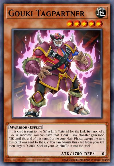 Gouki Tagpartner Common MP19-EN075 2019 Gold Sarcophagus Tin Mega Pack Yugioh card